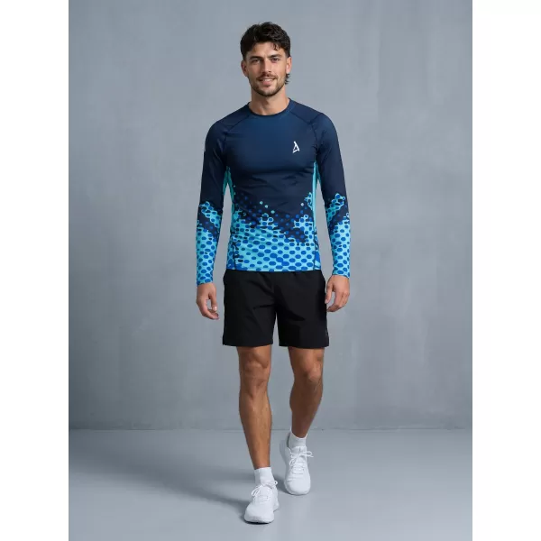  Funktionelle Kompression t -Shirt von Männern mit langarmiger Prämie ALTISPORT VOJ/ALM109TR03 KÖNIGLICH 