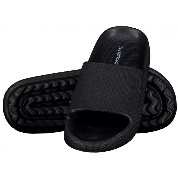  Hausschuhe ALTISPORT RENGA SCHWARZ 