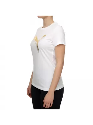 Hemd PUMA ESS METALLIC TEE 684995-52 WEIß