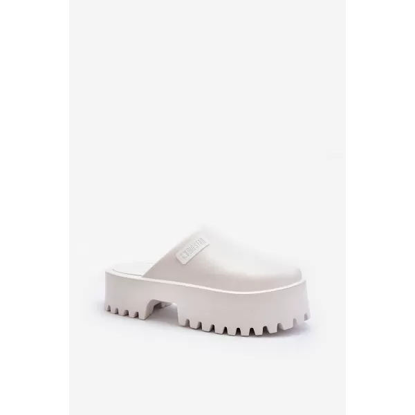  Damenhausschuhe BIG STAR NN274015 WEISS Big Star Shoes 
