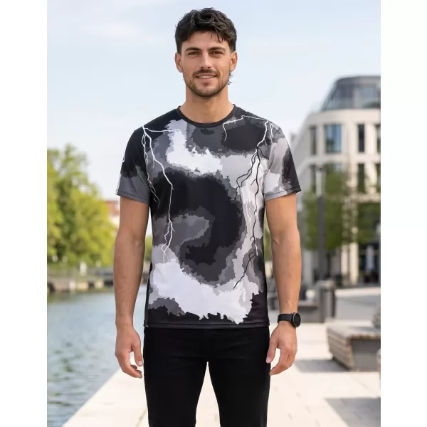  Männer funktionaler T -Shirt Premium ALTISPORT VOJ/ALM113TR01 GRAU 