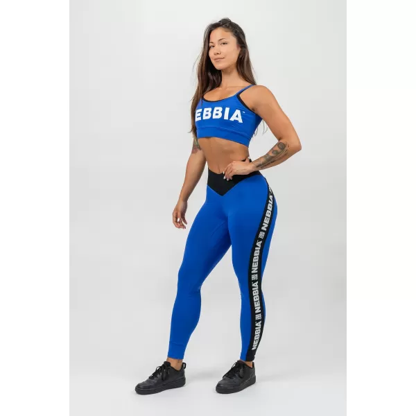  Leggings mit hoher Taille ICONIC 209 BLUE Nebbia 
