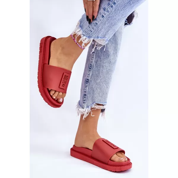  Damenhausschuhe BIG STAR LL274430 ROT Big Star Shoes 