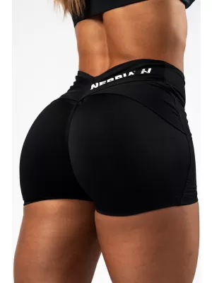 Shaping-Shorts mit V-förmiger Taille STRONG BEAUTY 428 BLACK Nebbia