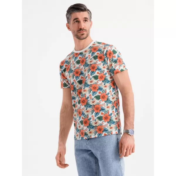  Hemd OMBRE OM-TSFP-0249 WEIß 