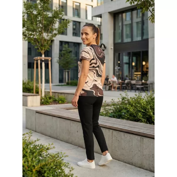  Hochwertiges Funktions-T-Shirt für Damen ALTISPORT VOJ/ALW099TR01 BRAUN 