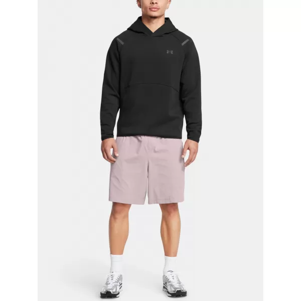  Herren-Sweatshirt UNDER ARMOUR UNSTOPPABLE FLC HD EU 1389350-001 SCHWARZ 