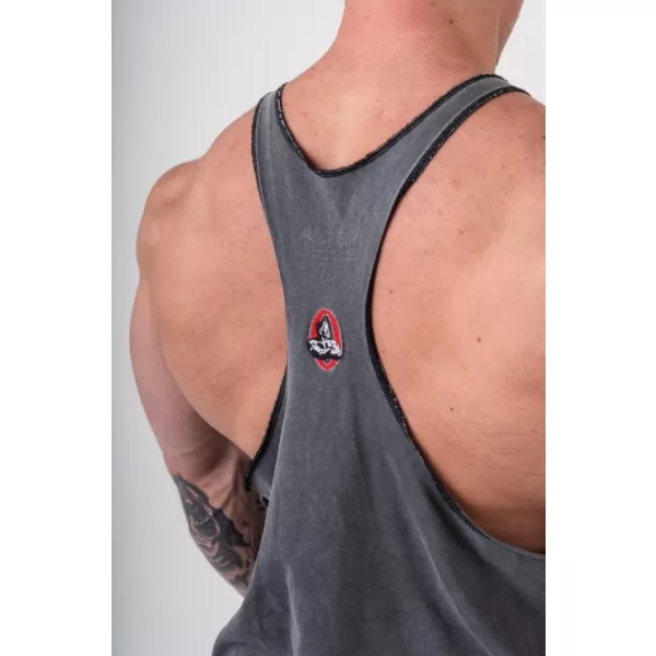  Gewaschener Muscle-Back-String GOLDEN AGE 791 BLACK Nebbia 