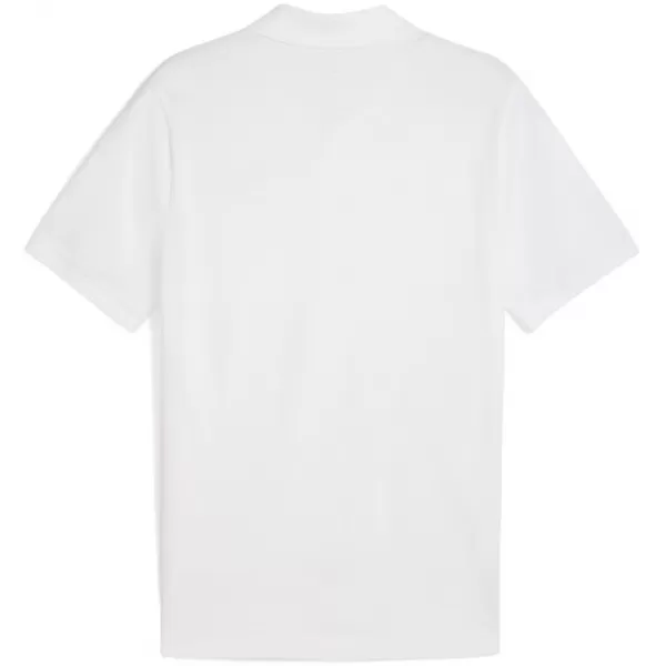  Herren t -Shirt mit einem Kragen PUMA ESS PIQUE POLO 682554-02 WEIß 