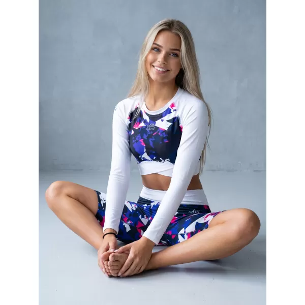  Funktionelle Erntedopie von Frauen ALTISPORT VOJ/ALW110TR04 VIOLETT -WEIß 