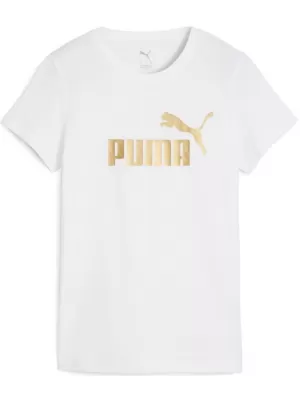 Hemd PUMA ESS METALLIC NO. 1 LOGO TEE 631536-52 WEIß