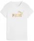 Hemd PUMA ESS METALLIC NO. 1 LOGO TEE 631536-52 WEIß