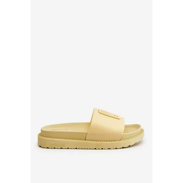  Damenhausschuhe BIG STAR JJ274A305 GELB Big Star Shoes 
