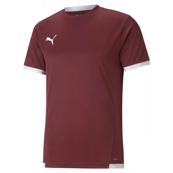  Hemd PUMA TEAMLIGA JERSEY 704917_09 CORDOVAN/ CORDOVAN/PUMA WEIß 