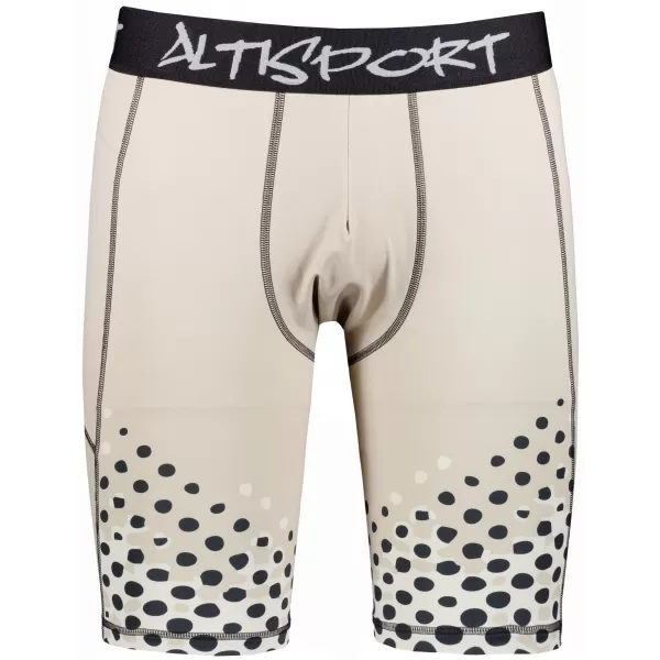  Männersport -Leggings über den Knien der Prämie ALTISPORT VOJ/ALM109LEG02 HELLBRAUN 