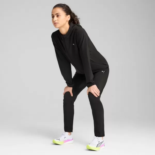 Damenjacke PUMA RUN VELOCITY WOVEN JACKET W 526584-01 SCHWARZ 