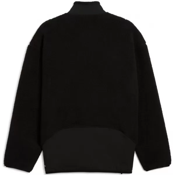  Herrenjacke PUMA TECH SOFT TECH RELAXED SHERPA JACKET 632104-01 SCHWARZ 