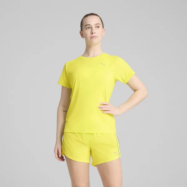 Hemd PUMA RUN VELOCITY TEE W (POLY) 526578_39 ZITRONEN SHERBERT 