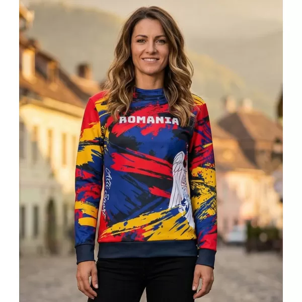  Funktionaler Sweatshirt -Prämie von Frauen ALTISPORT VOJ/ALW036RO/MI01 ROLLE 
