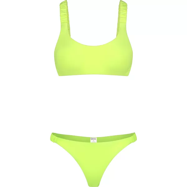  Frauenbikini - unterer Teil NORDBLANC NBSSS8239 GELB 