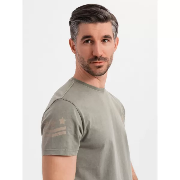  Hemd OMBRE OM-TSWT-0202 LICHT OLIVE 