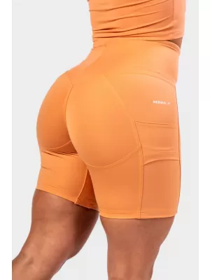 Radlerhose mit hoher Taille ELITE 467 ORANGE Nebbia