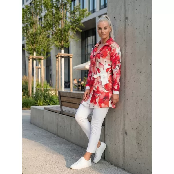  Frauenjacke Premium ALTISPORT VOJ/ALW102MI05 ROSA/WEIß 