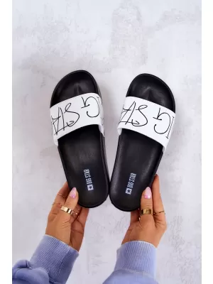 Damenmode-Hausschuhe BIG STAR JJ274A275 WEISS Big Star Shoes