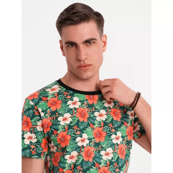  Hemd OMBRE OM-TSFP-0249 SCHWARZ 