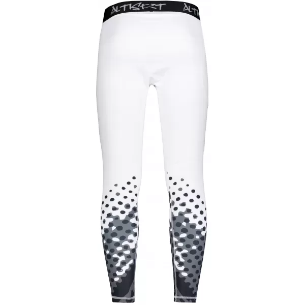  Lange Premium-Sportleggings für Herren ALTISPORT VOJ/ALM109LEG01 WEIß 
