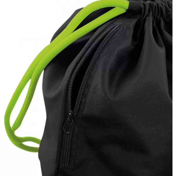  | BG 110 SCHWARZ/LIME GRÜN BagBase 