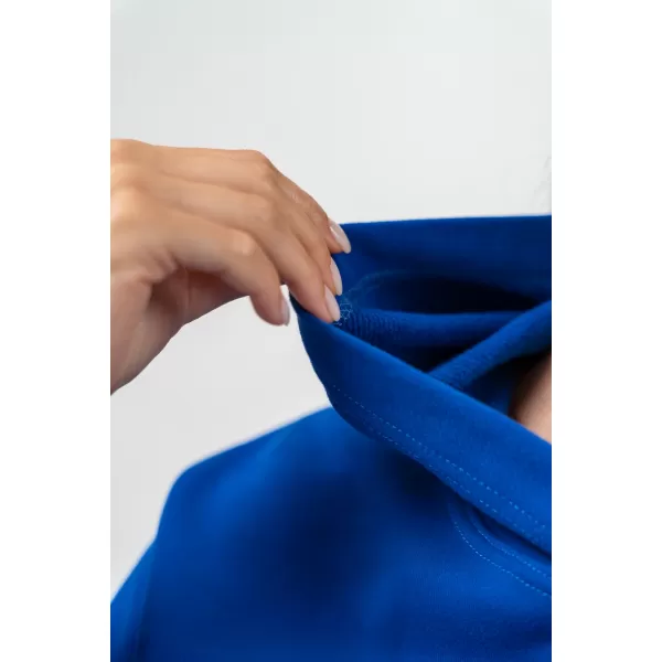  Übergroßes Kapuzensweatshirt GYM RAT 256 BLAU Nebbia 