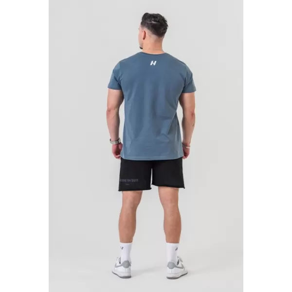  T-Shirt GYM ESSENTIALS 380 GRAU Nebbia 