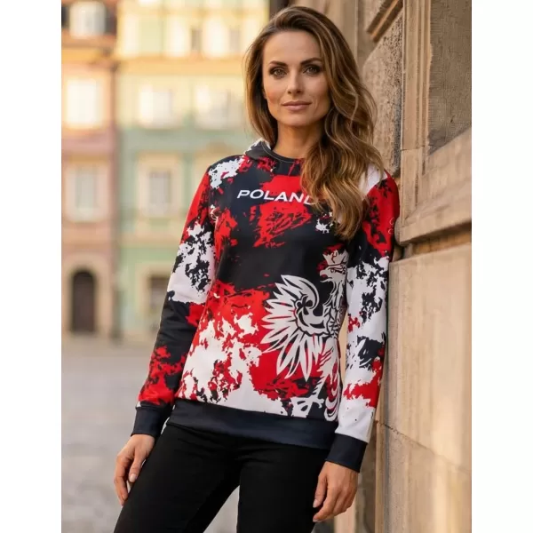  Funktionaler Sweatshirt -Prämie von Frauen ALTISPORT VOJ/ALW036PL/MI01 FLECKEN 