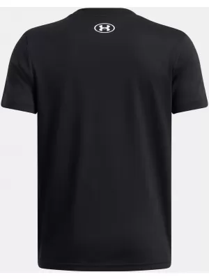 T-Shirt für Jungen UNDER ARMOUR B SPORTSTYLE LC SS 1389962-001 SCHWARZ