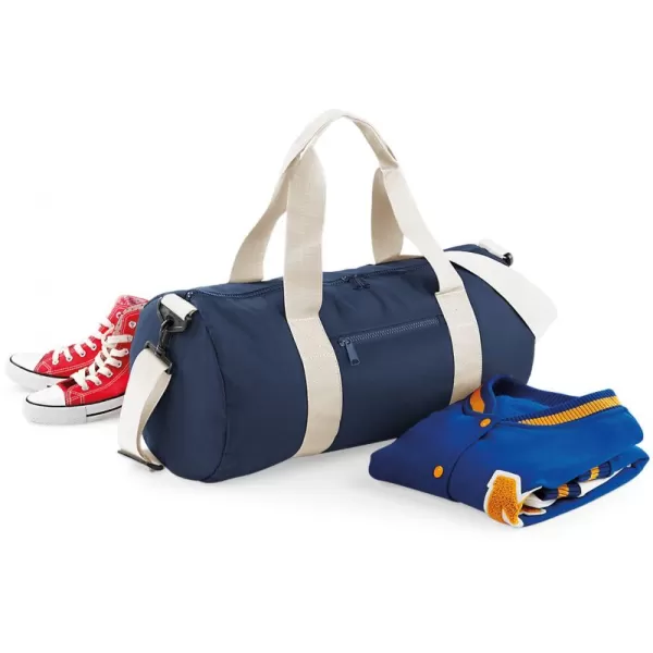  | BG 140 FRENCH NAVY/OFF WHITE BagBase 