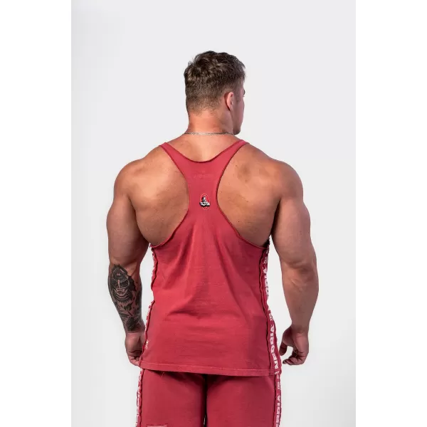  Gewaschener Muscle-Back-String GOLDEN AGE 791 RED Nebbia 