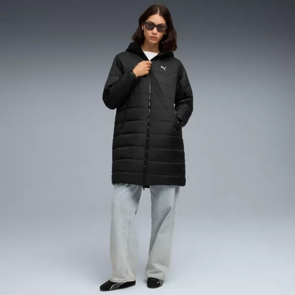  Damenmantel PUMA ESS HOODED PADDED PARKA 685232-01 SCHWARZ 