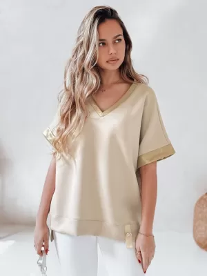 Hemd DSTREET SHINE LOVE RY2914 BEIGE