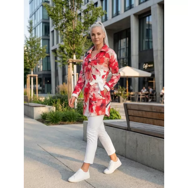  Frauenjacke Premium ALTISPORT VOJ/ALW102MI05 ROSA/WEIß 