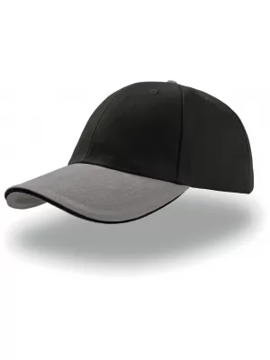 Kappe ATLANTIS | Liberty Sandwich SCHWARZ GRAU/SCHWARZ