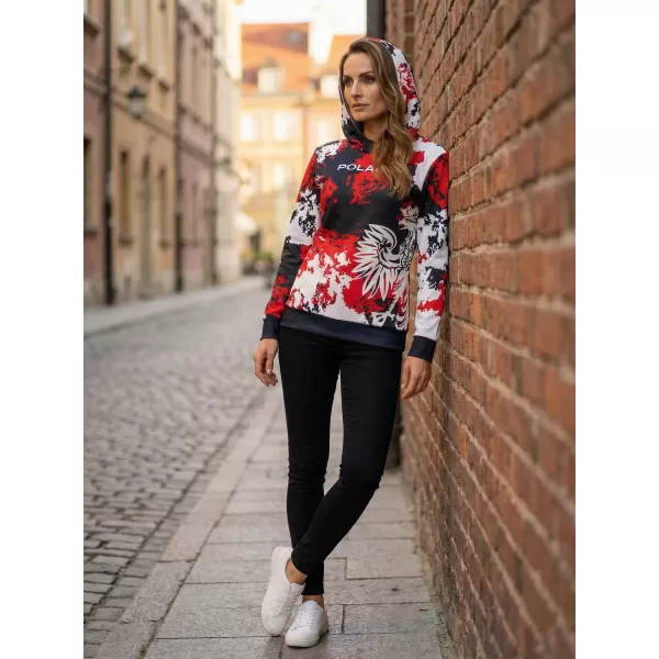  Funktionaler Sweatshirt -Prämie von Frauen ALTISPORT VOJ/ALW036PL/MI01 FLECKEN 