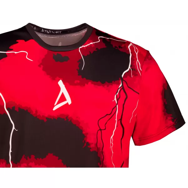  Männer funktionaler T -Shirt Premium ALTISPORT VOJ/ALM113TR01 ROT 