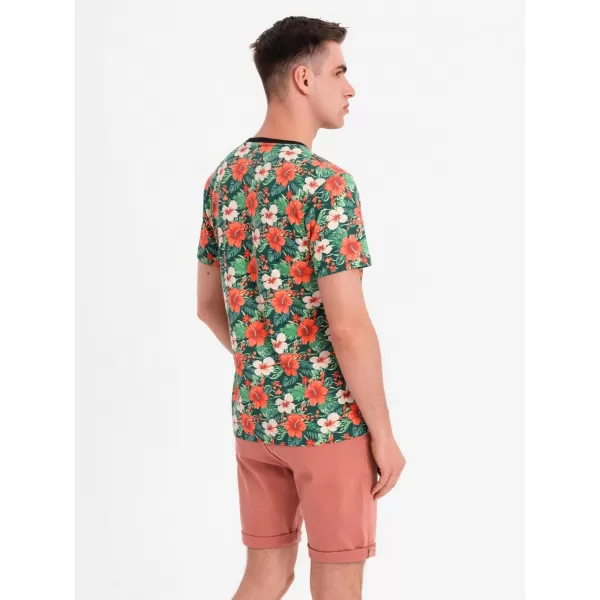  Hemd OMBRE OM-TSFP-0249 SCHWARZ 
