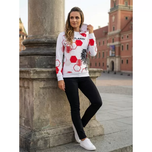  Funktionaler Sweatshirt -Prämie von Frauen ALTISPORT VOJ/ALW036PL/MI01 HEXA-WH 