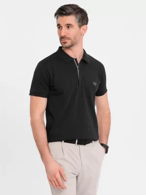 Herren t -Shirt OMBRE OM-POSS-0148 SCHWARZ