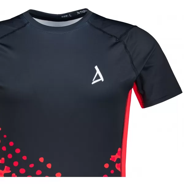  Funktionelle Kompression von Männern t -Shirt Premium ALTISPORT VOJ/ALM109TR04 ROT/SCHWARZ 