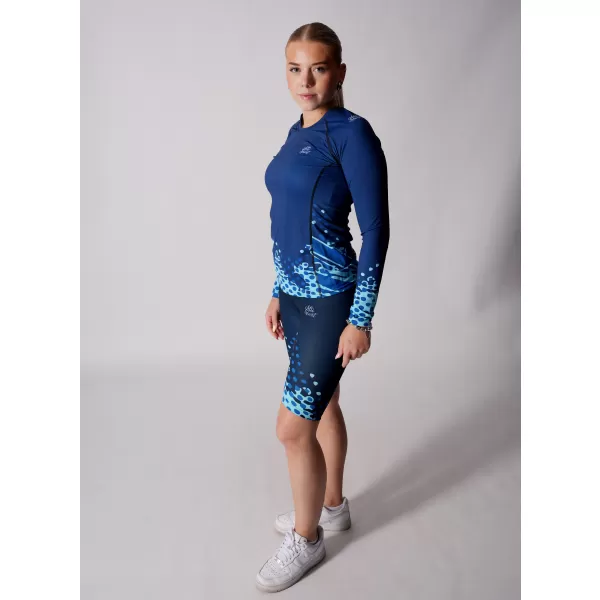  Frauen funktionales t -Shirt mit langen Ärmeln Premium ALTISPORT VOJ/ALW109TR03 KÖNIGLICH 