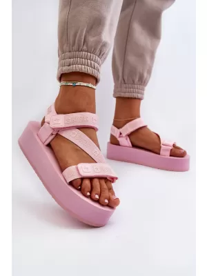 Damensandalen BIG STAR NN274A533 ROSA Big Star Shoes