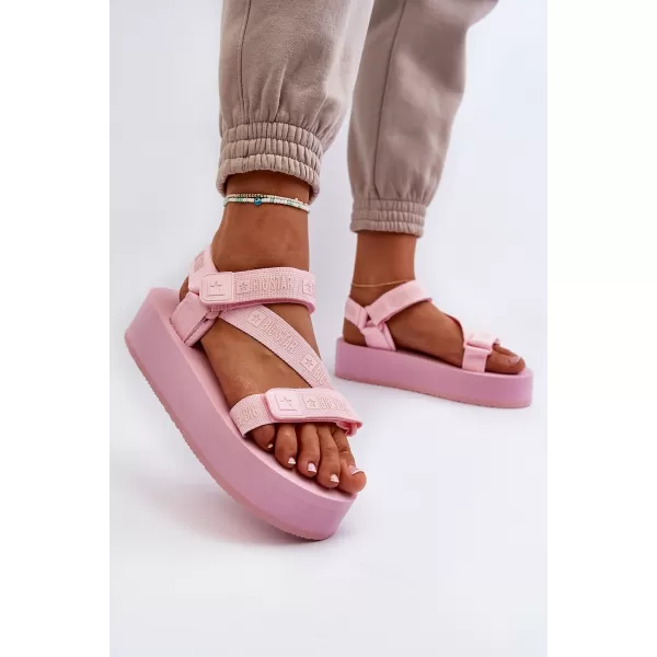  Damensandalen BIG STAR NN274A533 ROSA Big Star Shoes 